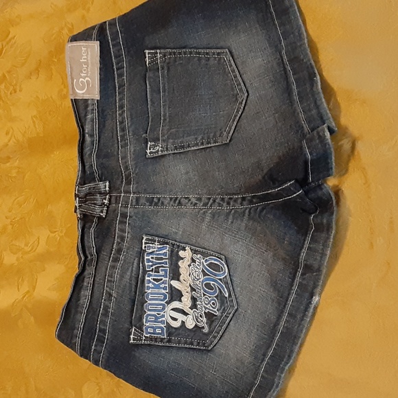 G for her,  by Alyssa Milano JEANS STRETCH Size 10 WOMENS Color Blue - Picture 5 of 9